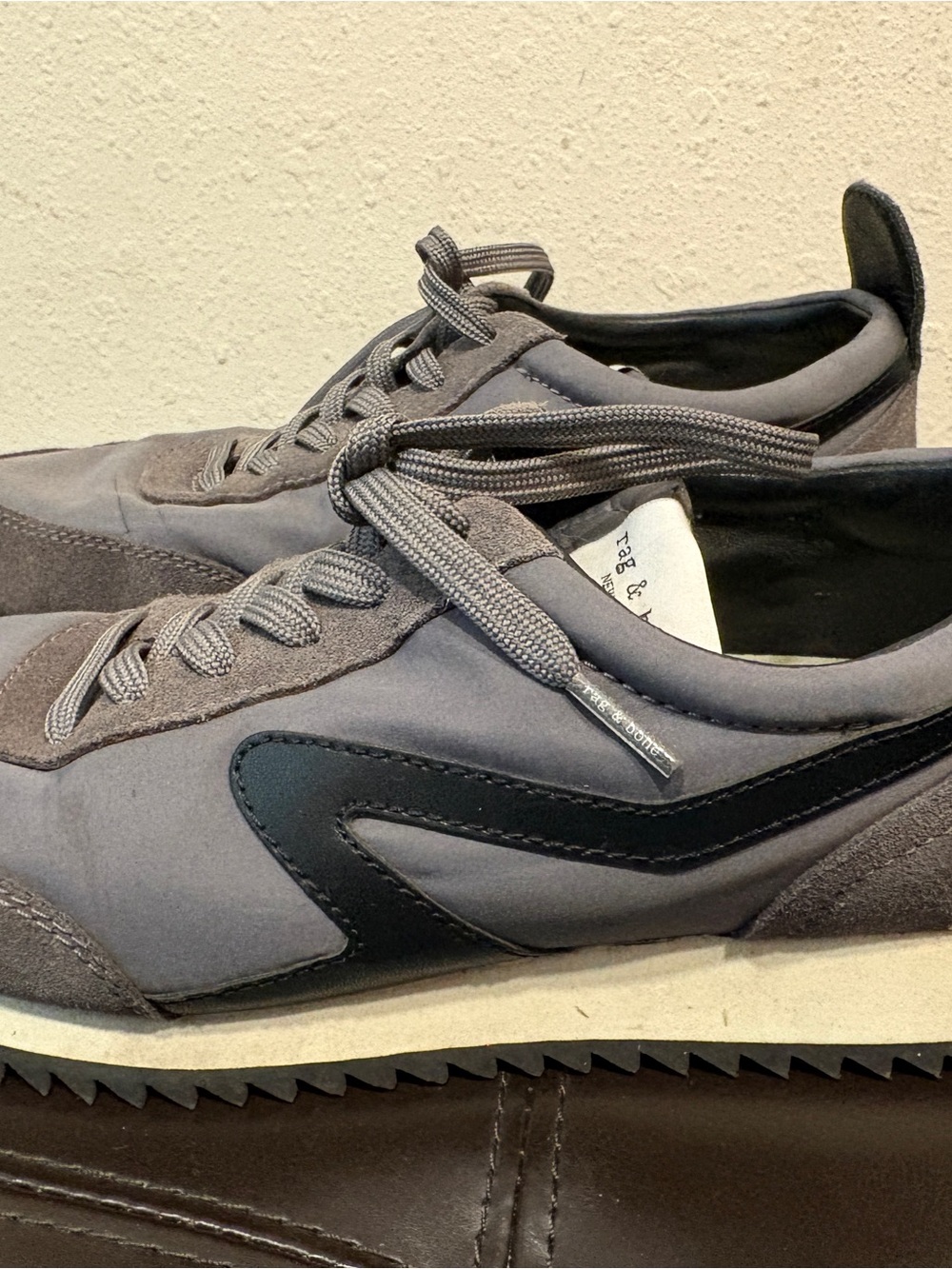 Rag & Bone Retro Runner black/grey uk 38 women’s 8